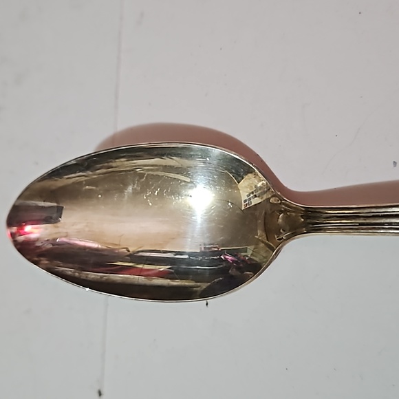 Wm Rogers Mfg Co Magnolia/Inspiration Silverplate Flatware Pie Server and spoon - Picture 7 of 12